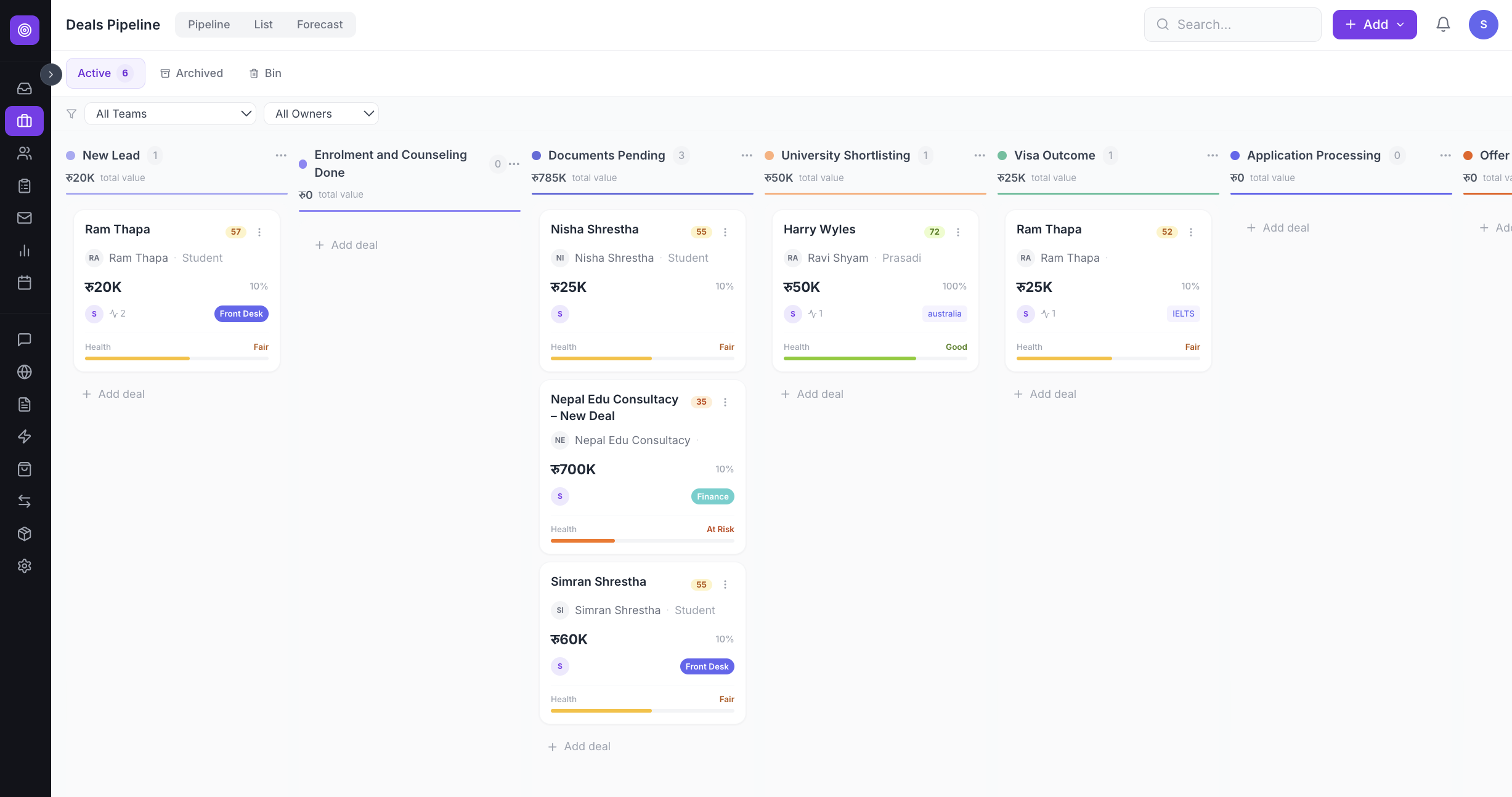 Bsynced Dashboard