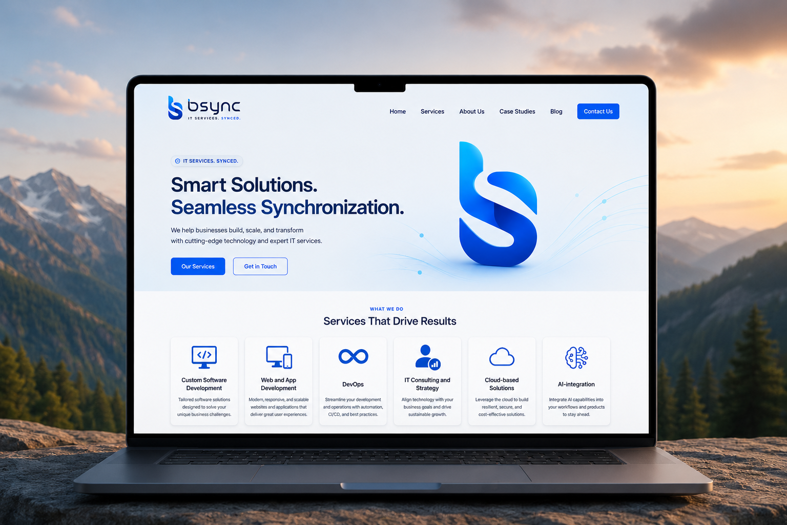 Web Design Mockup